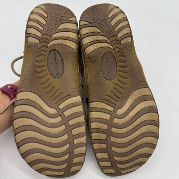 Earth Origins Womens Sassy Gladiator Sandals 7.5M Brown Suede Lace Up Casual - Picture 11 of 12